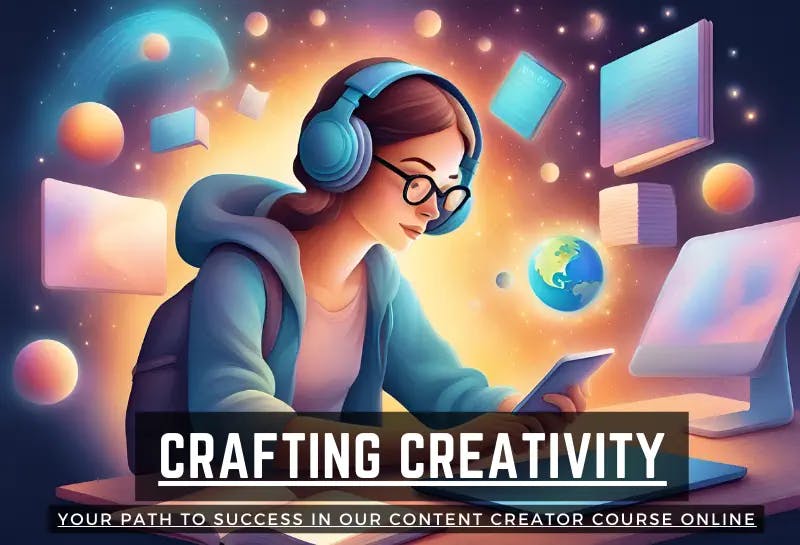 Crafting Creativity: Your Path to Success in our Content Creator Course Online