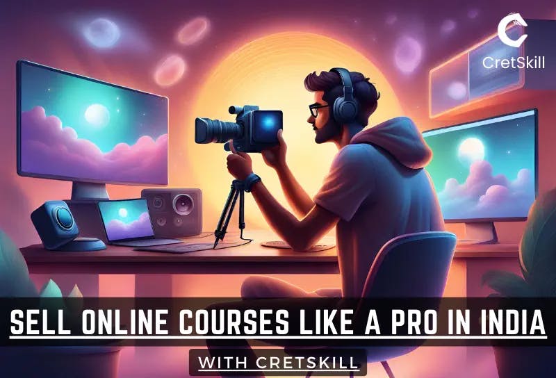 Sell Online Courses Like a Pro in India with Cretskill
